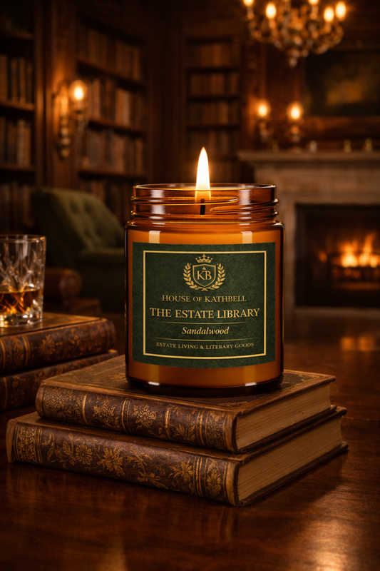 The Estate Library Candle
