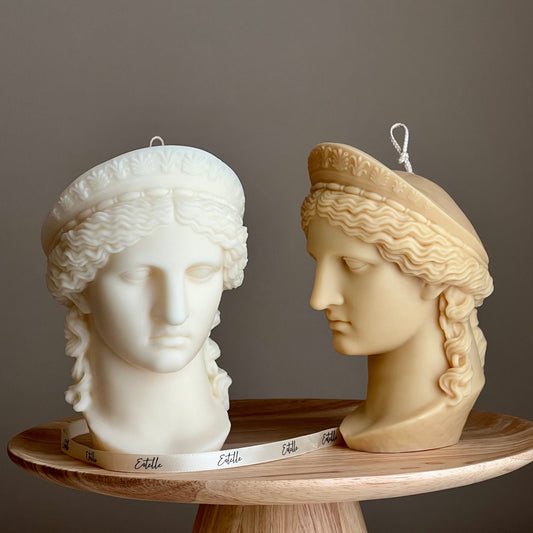Hera Bust Candle