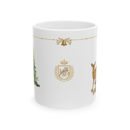 Heritage Holiday Deer Mug