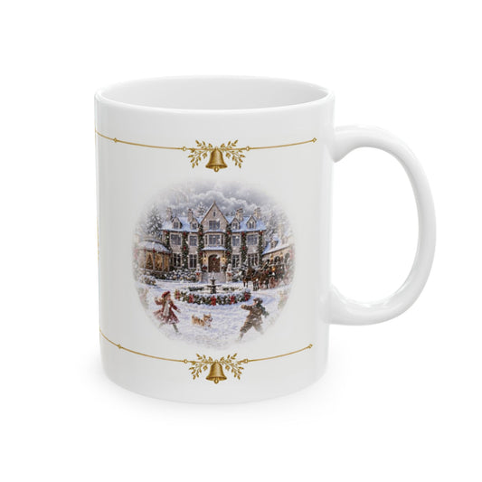 Snow Covered Estate Mug
