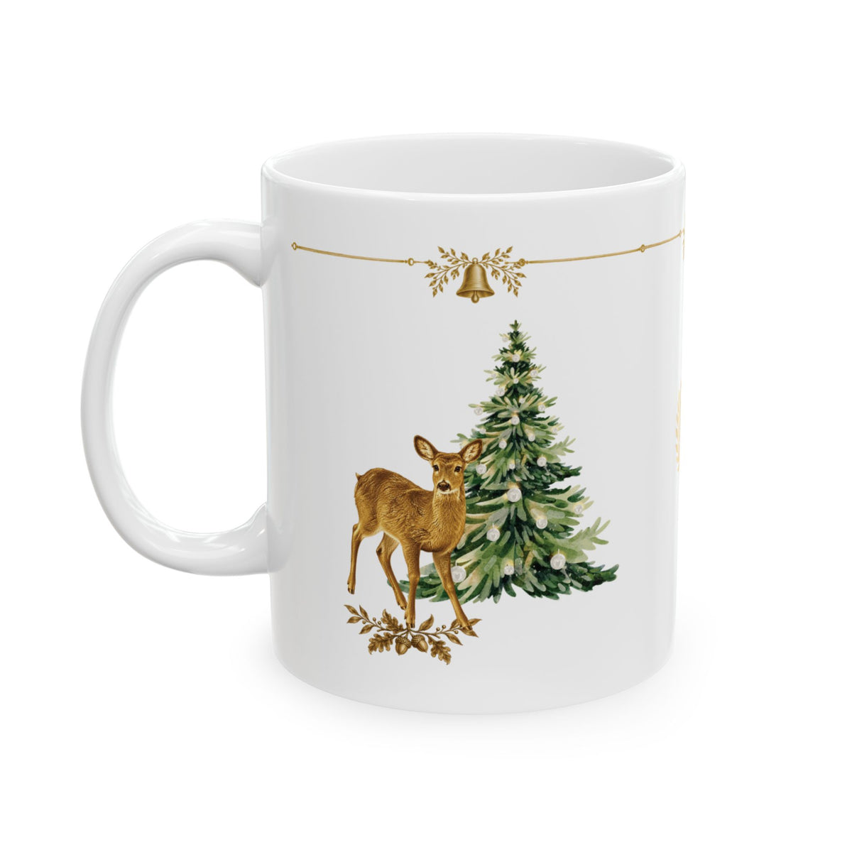 Heritage Holiday Deer Mug