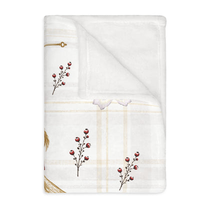 Winter Egret Blanket