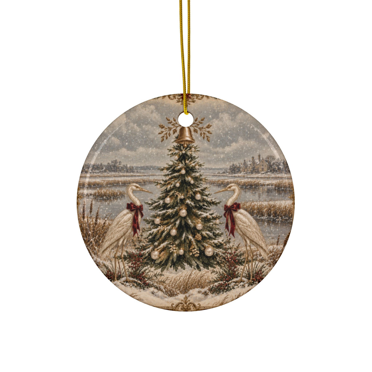 Holiday at the Estate Ornament Bundle - Set of Four