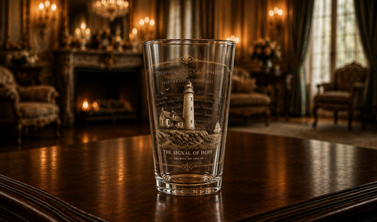 Lighthouse Keeper's Pint Glass