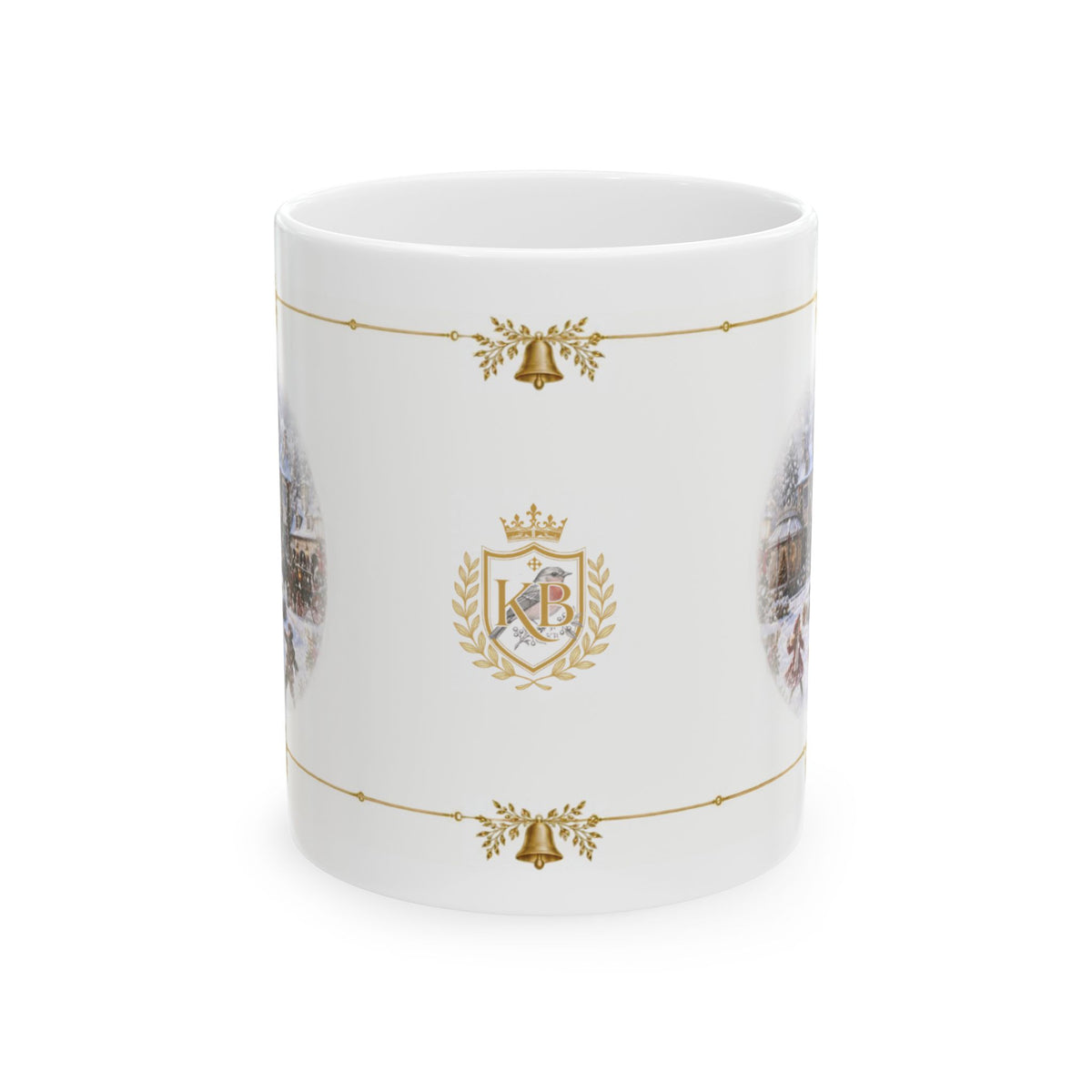 Snow Covered Estate Mug