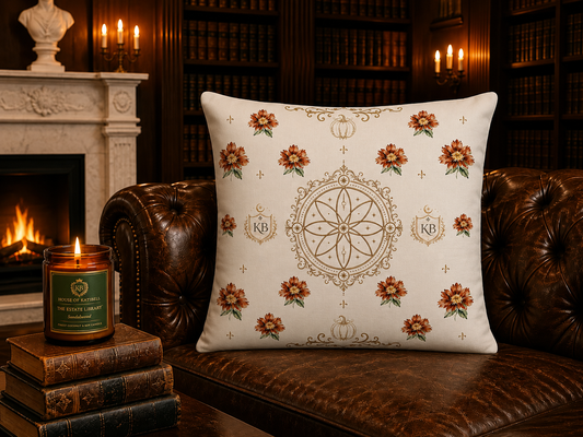 Autumn at the Estate Heirloom Pillow