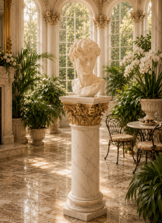 The Conservatory Bust Candle