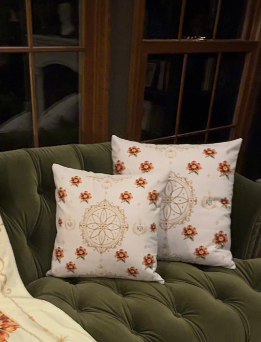 Autumn at the Estate Heirloom Pillow