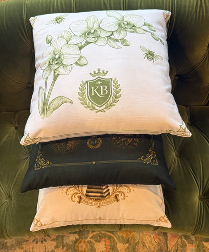 The Conservatory Orchid Pillow