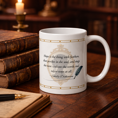 The Emily Dickinson Inspired Mug