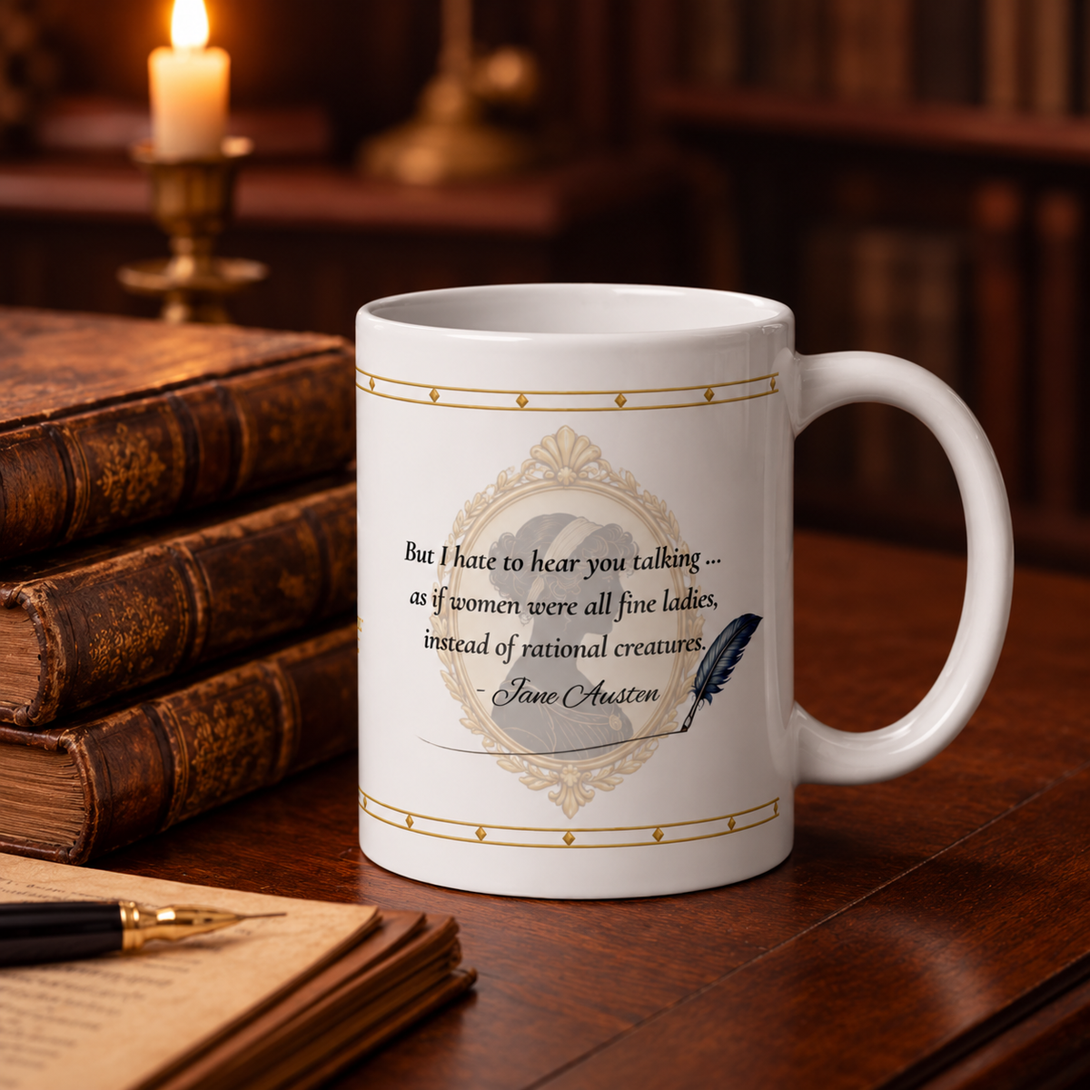 The Jane Austen Inspired Mug