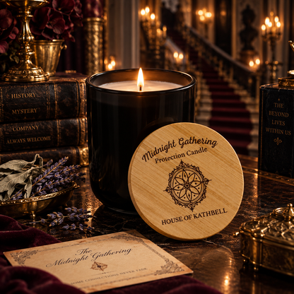 The Midnight Gathering Protection Candle