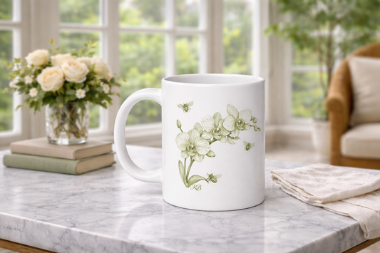 The Conservatory Orchid Mug
