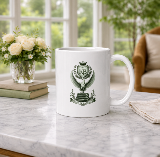 The Egret Mug — Moss Edition