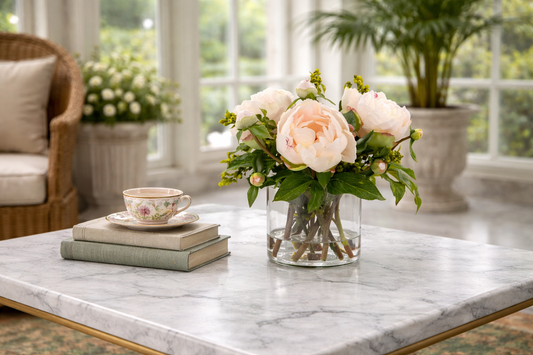 Conservatory Peony Arrangement