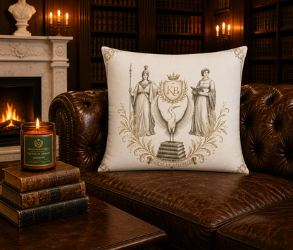 The Estate Library Pillow