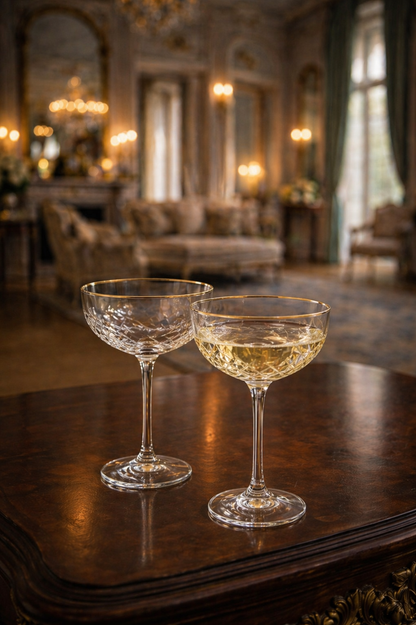 The Gilded Coupe Glasses (Set of 2)