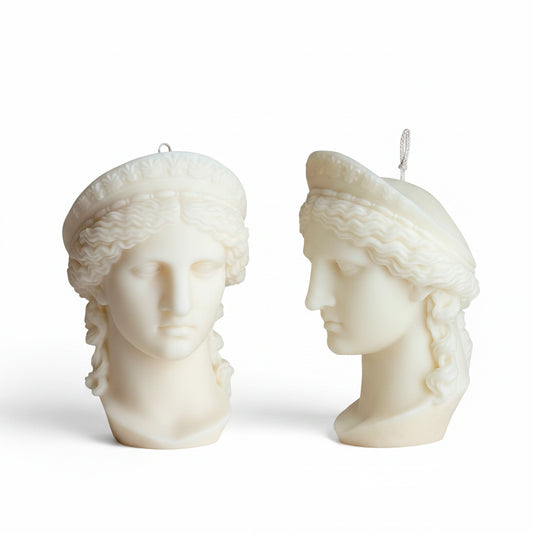 Hera Bust Candle