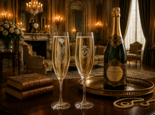 The Heiress Champagne Flute
